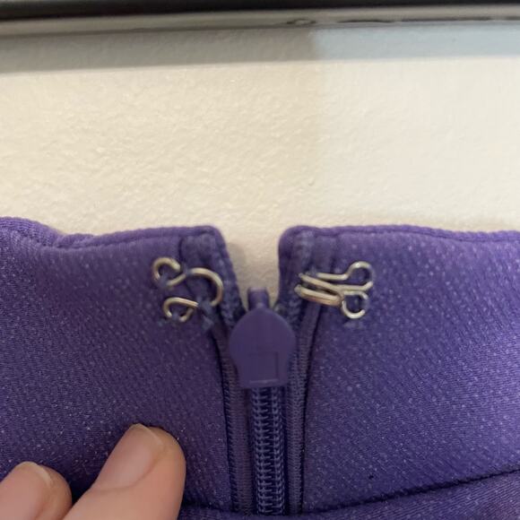 Free People Real Deal Flare Pants XS Womens Purple Split Leg High Rise - Picture 5 of 10